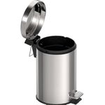 LIXEIRA INOX COM PEDAL BRASIL
