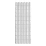 TELHA 242X88 PLAN PVC BRANCA FORTLEV