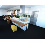 PORCELANATO 84X84 DELTA TERRA NERA ACETINADO 