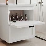 KIT NIVUS 66 COM BANCADA E ESPELHO BRANCO + UMA TORNEIRA GRÁTIS