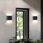 LUMINÁRIA LED ARANDELA 4 DOTS PRETA 4W 3K KIAN
