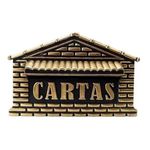 CAIXA DE CORREIO TIJOLINHO MURO OURO
