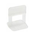 ESPACADOR NIVELADOR 3,0MM COM 50 PEÇAS BRANCO