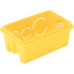 CAIXA DE LUZ TRAMONTINA 4X2 AMARELO