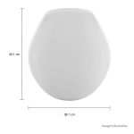 ASSENTO PLÁSTICO PARA BACIAS IZY / RAVENA BRANCO DECA