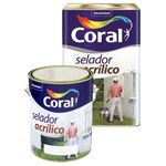 SELADOR ACRILICO BRANCO 3,6 LITROS CORAL