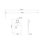 ENXADÃO TRAMONTINA LARGO 2,5 C/CABO 130CM