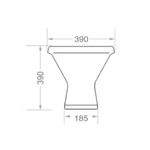 VASO CONVENCIONAL LIBERTY BRANCO