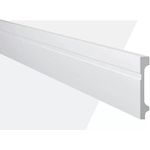 RODAPÉ WALLSTYL FB11 110X18MM 2.44MT