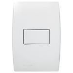 INTERRUPTOR HORIZONTAL SIMPLES 10A/250V 4X2 ILUS SOPRANO