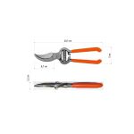 TESOURA TRAMONTINA PODA PROFISSIONAL FORJADA