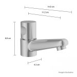 TORNEIRA LAVATÓRIO MESA BICA BAIXA ASPEN 1198 C35 DECA