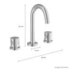 MISTURADOR PARA LAVATÓRIO DE MESA ASPEN BICA ALTA DECA 