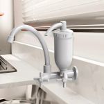 TORNEIRA COM FILTRO PAREDE MÓVEL 2267 C31 BRANCA REAL METAIS 