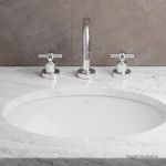 CUBA DE EMBUTIR OVAL 40X30CM BRANCO DECA