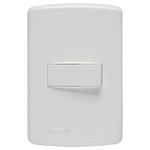 INTERRUPTOR HORIZONTAL SIMPLES 10A/250V 4X2 DUALE UP SOPRANO