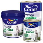 MASSA ACRÍLICA CORAL 25KG