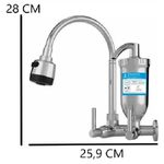 TORNEIRA COM FILTRO GOURMET C70 CROMADO