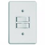 INTERRUPTOR DUPLO SIMPLES 6A/250V 4X2 PRATIKA ILUMI