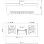CAIXA FERRAMENTA PLASTICA 17 - TRAMONTINA