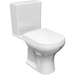 COMBO VASO SANITARIO COM CAIXA ACOPLADA DUAL FLUSH LUNA BRANCO