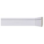 RODAPÉ BRANCO LEV52 50X8MM 240CM