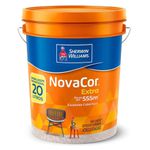 TINTA NOVACOR ACRÍLICA EXTRA BRANCO FOSCO 20 LITROS SHERWIN WILLIAMS 
