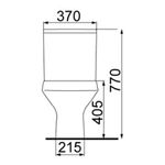 COMBO VASO COM CAIXA ACOPLADA LIKE BRANCO
