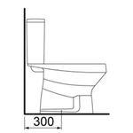 COMBO VASO COM CAIXA ACOPLADA LIKE BRANCO