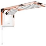 CHUVEIRO ACQUA DUO BRANCO/ROSE GOLD 220V 7800W