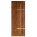 PORTA CT04 FRISADA HDF SUCUPIRA 210X70CM