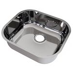 CUBA SIMPLES INVICTA 0 40X34X15 0,6 304 S/VSA 3,5 ALTO BRILHO DOCOL