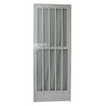 PORTA DE ALUMÍNIO 1 FOLHA PALITO VIDRO LISO 210X80cm ESQUERDA LIDER