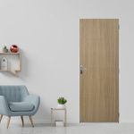 KIT PORTA PRONTA MGM AÇOMAD CARVALHO ALPHA 215X75CM DIREITA