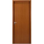 KIT PORTA PRONTA REGULÁVEL MGM 215X64CM MOGNO DIREITA 