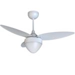 VENTILADOR DE TETO AIRES BRANCO 3 PÁS COM CONTROLE REMOTO BIVOLT VENTISOL
