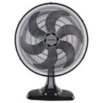 VENTILADOR DE MESA OSCILANTE TURBO 6PÁS 50CM PRETO 127V VENTISOL