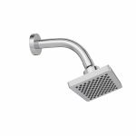 CHUVEIRO COM TUBO PAREDE DUCHA FLEX RETANGULAR CROMADO DECA