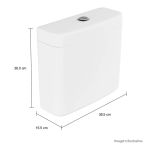 CAIXA ACOPLADA COM ACIONAMENTO DUO DUNA/VOGUE PLUS/ MONTE CARLO