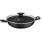 PANELA WOK ALUMÍNIO LORETO 28CM 3,3 L GRAFITE
