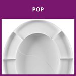 ASSENTO SANITÁRIO BRANCO TPG ASTRA