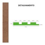 PAINEL RIPADO URBAN BRONZE 10CM X 1CM X 2,5M RL