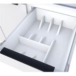 GABINETE AÇO JÚPITER BRANCO PARA PIA 120