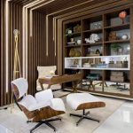 PAINEL RIPADO CANIS MODELO SLIM MARROM