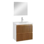 KIT ARGO 66 COM BANCADA E ESPELHO FREIJO