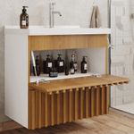 KIT ARGO 66 COM BANCADA E ESPELHO FREIJO