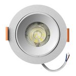 SPOT DE EMBUTIR EASY LED 5W REDONDO COM LED DE LUZ BRANCA BIVOLT - BRONZEARTE