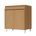 BALCAO 2 PORTAS 1 GAVETA NESHER SIMONE MENDES 80CM 100% MDF CRV