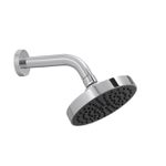 CHUVEIRO FLEX REDONDO DE PAREDE 126 MM CROMADO