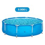 PISCINA ARMAÇÃO 5000L 3,05M X 76CM BEL FIX